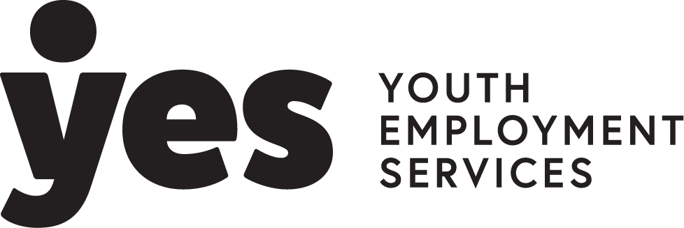 Yes Youth Employment Services Logo in Black